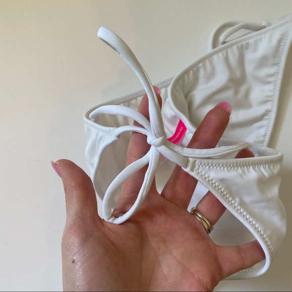 Victoria’s Secret Side Tie White Bikini Set - Picture 13 of 14